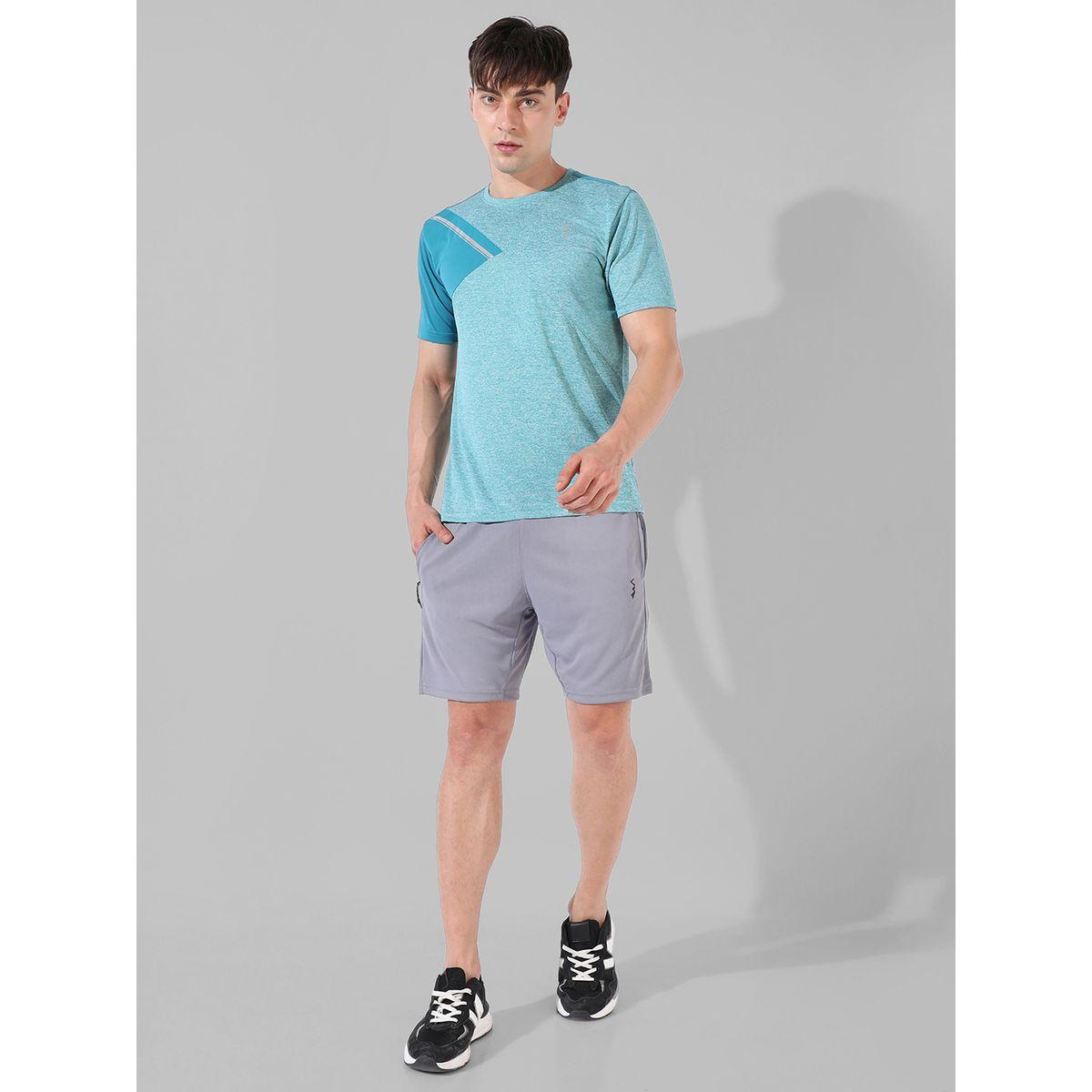 Campus Sutra X Styli  Contrast Heathered Activewear T-Shirt-men-clothing-sportswearandactivewear-tshirtsandpolos-image-4