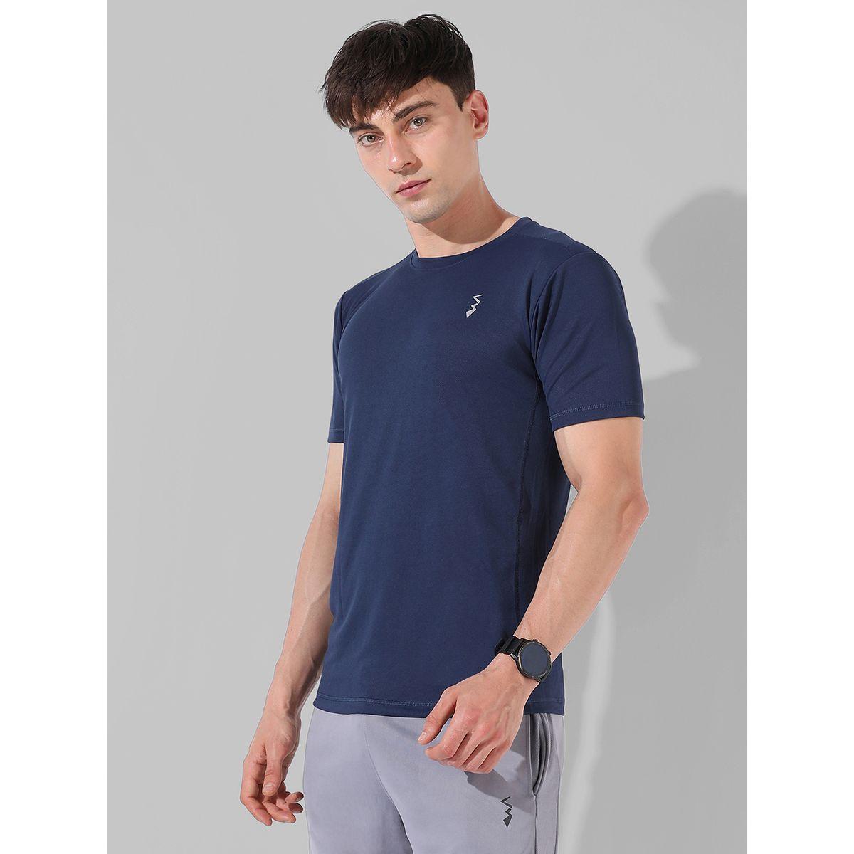 Campus Sutra X Styli  Basic Activewear T-Shirt-men-clothing-sportswearandactivewear-tshirtsandpolos-image-1