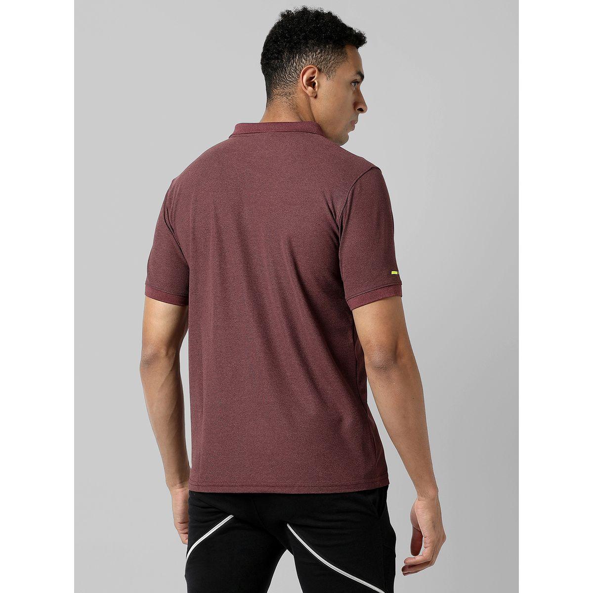 Campus Sutra X Styli  Solid Activewear Polo with Logo Detail-men-clothing-sportswearandactivewear-tshirtsandpolos-image-3