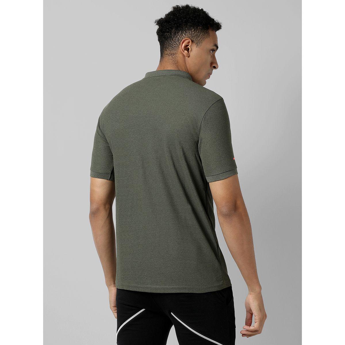 Campus Sutra X Styli  Solid Activewear Polo with Logo Detail-men-clothing-sportswearandactivewear-tshirtsandpolos-image-3