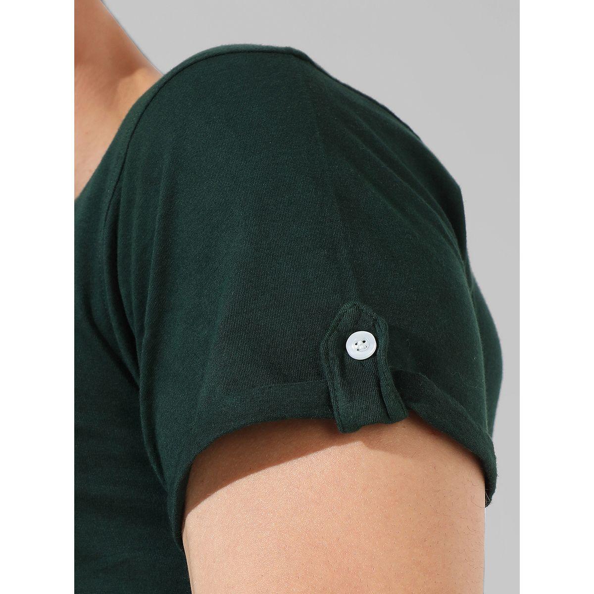 Campus Sutra X Styli  Ombre Colorblock Henley Neck T-Shirt-men-clothing-tshirtsandpolos-tshirts-image-2
