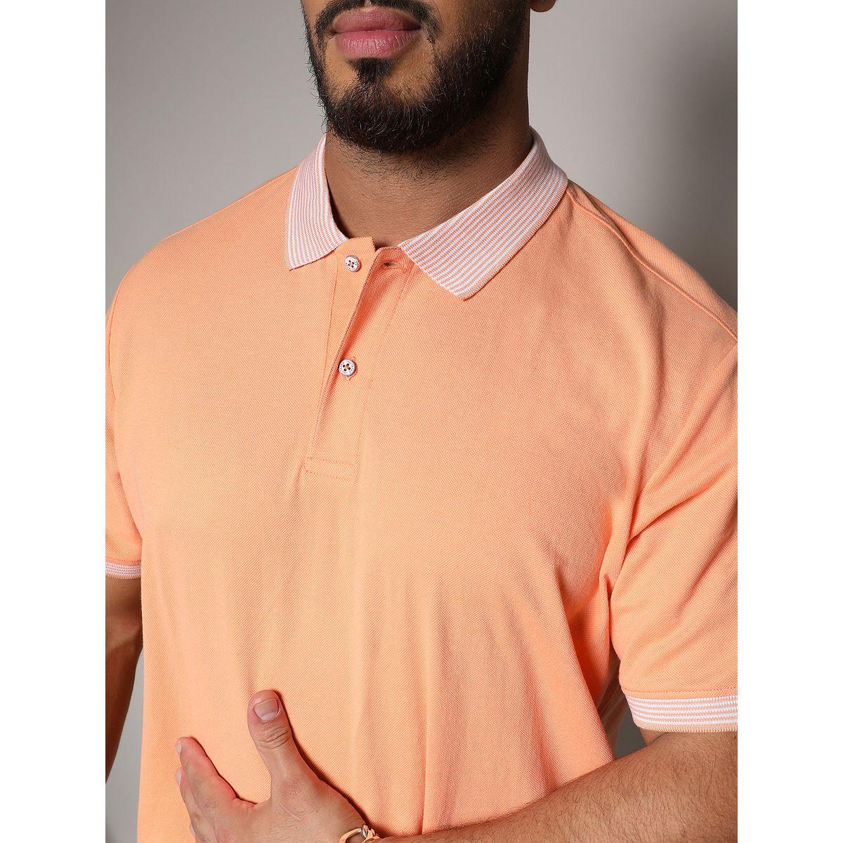تيشيرت بولو بمقاس كبير وقصة عادية إنستافاب بلس × ستايلي-men-clothing-tshirtsandpolos-polos-image-2