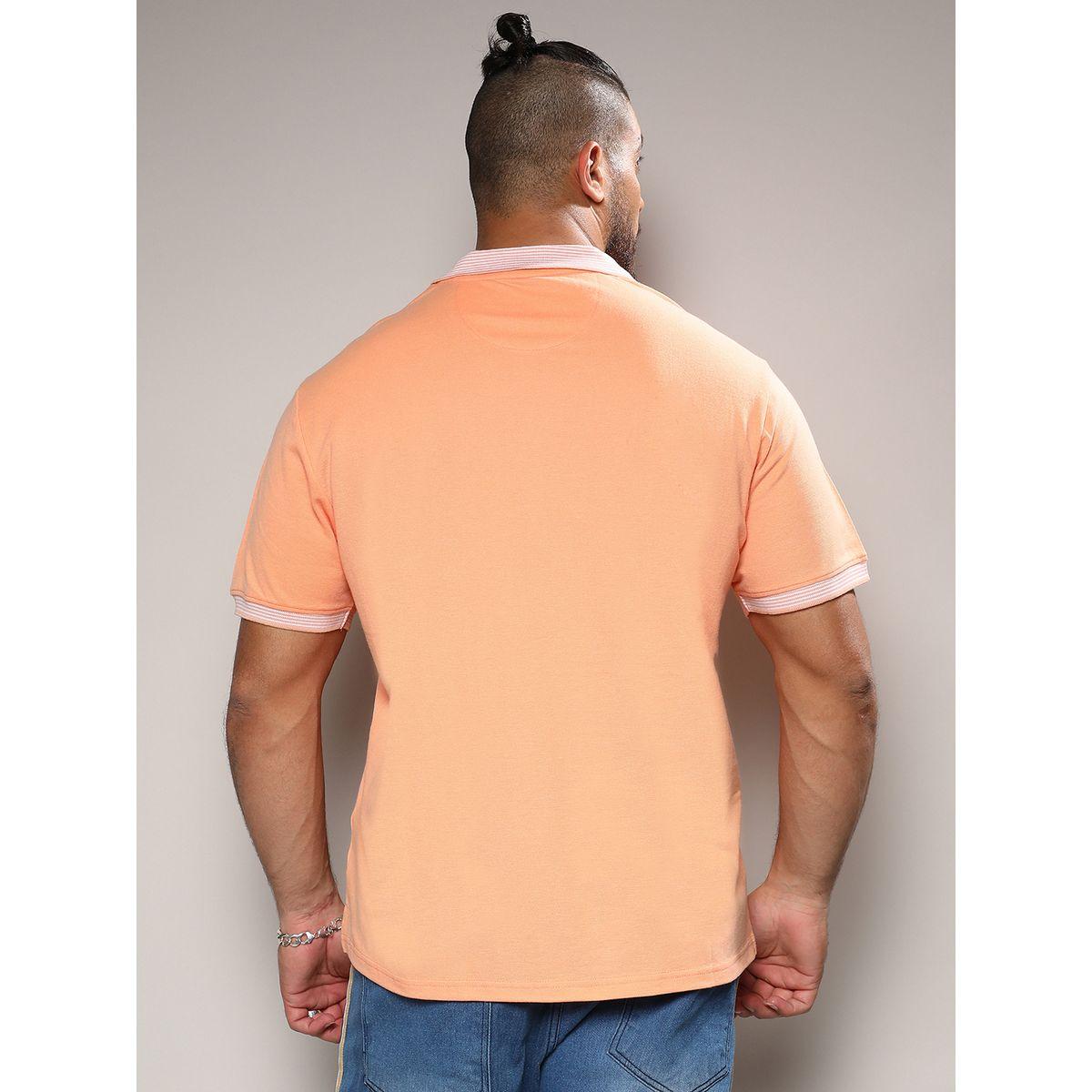 تيشيرت بولو بمقاس كبير وقصة عادية إنستافاب بلس × ستايلي-men-clothing-tshirtsandpolos-polos-image-4