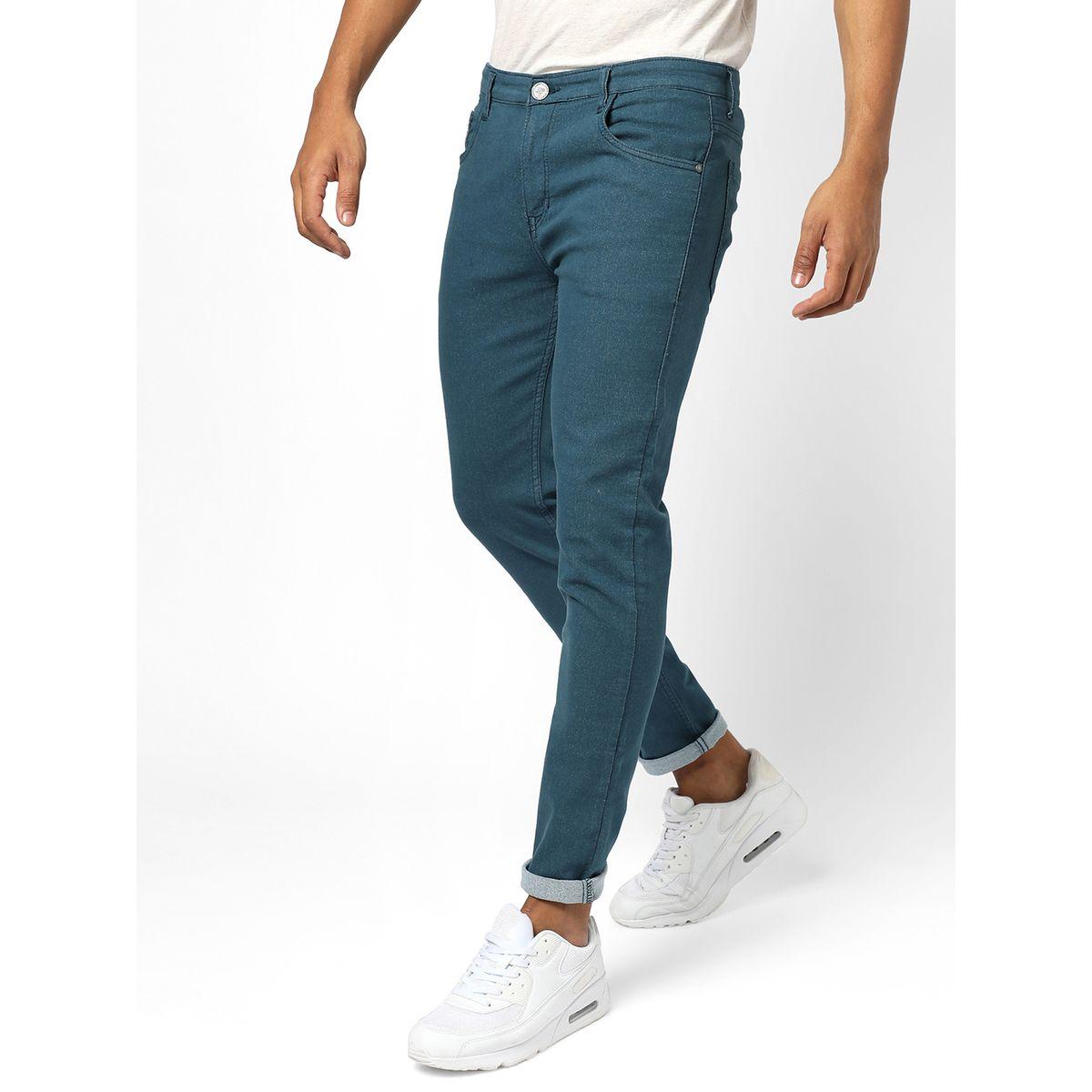 Campus Sutra X Styli  Rolled Hem Detail Skinny Jeans-men-clothing-bottoms-jeans-image-1