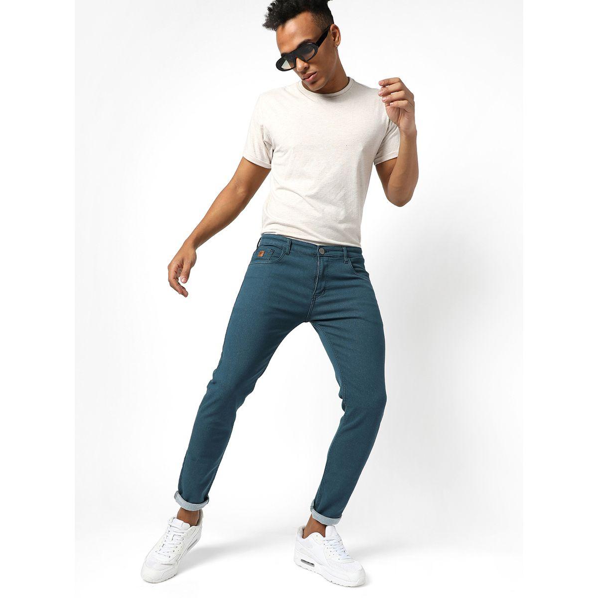 Campus Sutra X Styli  Rolled Hem Detail Skinny Jeans-men-clothing-bottoms-jeans-image-4