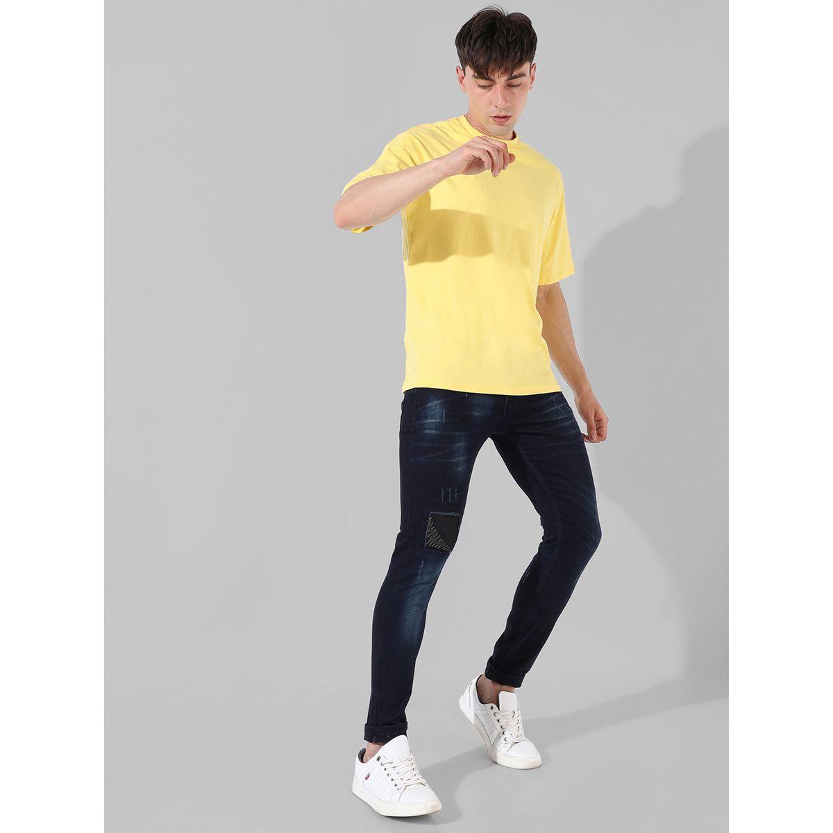 Campus Sutra X Styli  Distressed Slim Fit Jeans-men-clothing-bottoms-jeans-image-4