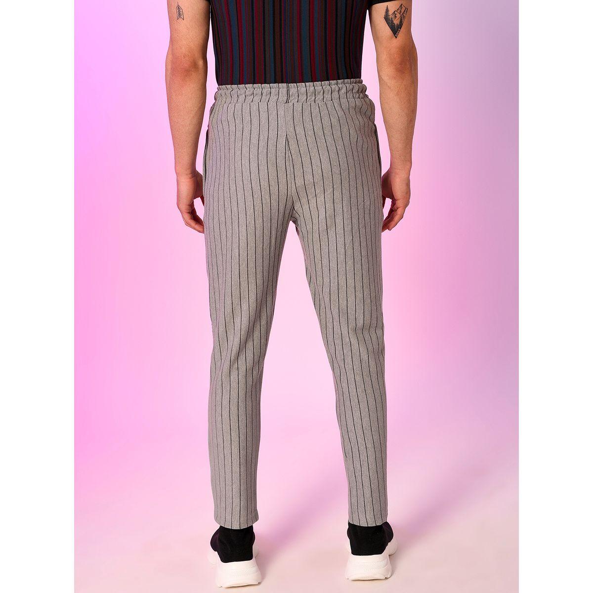 Campus Sutra X Styli  Pinstriped Jogger with Drawstring-men-clothing-bottoms-joggers-image-2