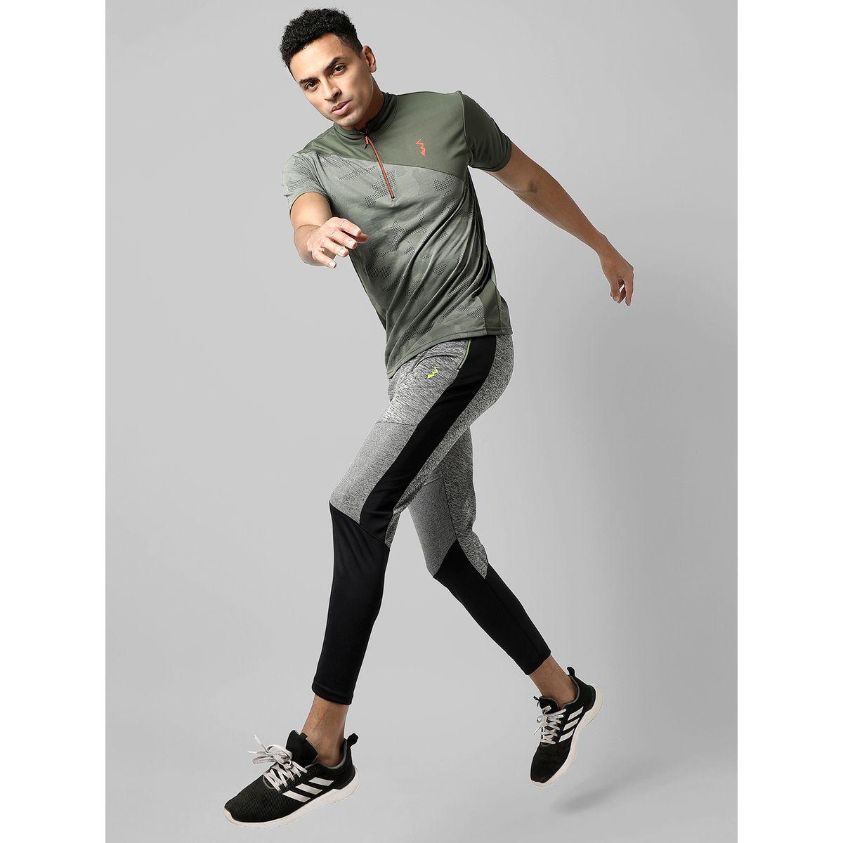 Campus Sutra X Styli  Colorblock Heathered Track Pants-men-clothing-sportswearandactivewear-bottoms-image-4