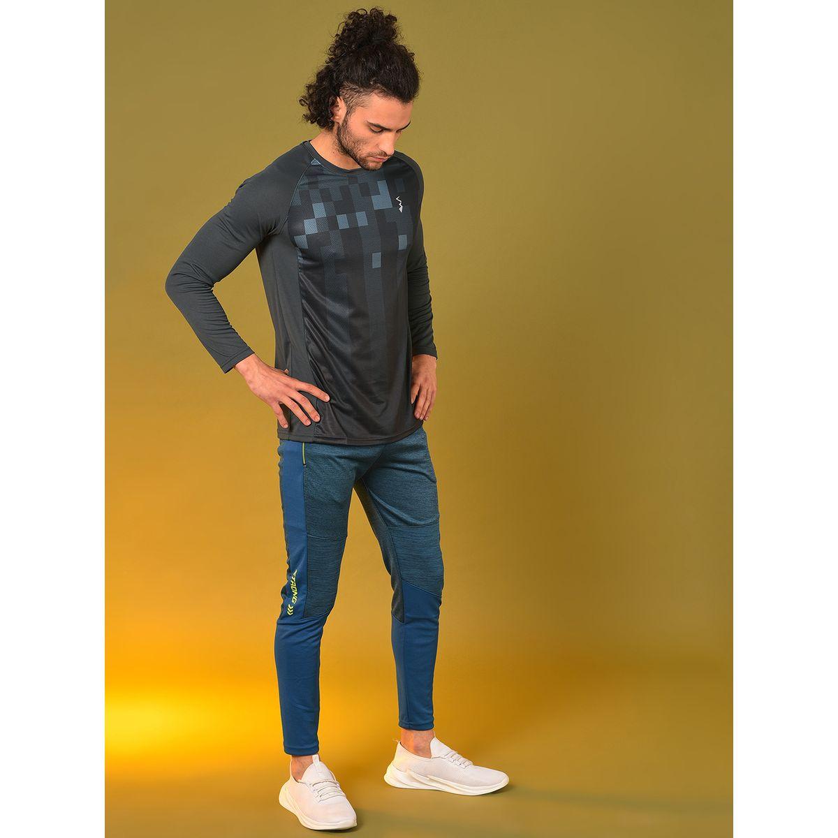 Campus Sutra X Styli  Contrast Panel Track Pants with Zip Pocket-men-clothing-sportswearandactivewear-bottoms-image-4