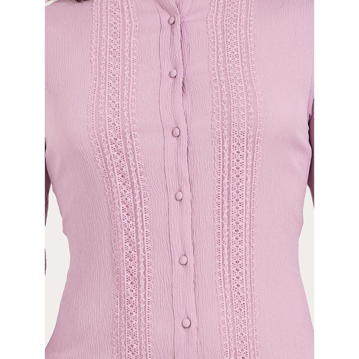 فستان طويل بتفاصيل دانتيل مع ازرار غلق-women-clothing-dresses-image-4