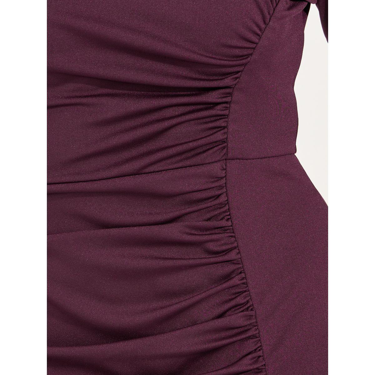 Styli Elevate Gathered Detail Sheath Maxi Dress-women-clothing-dresses-image-3