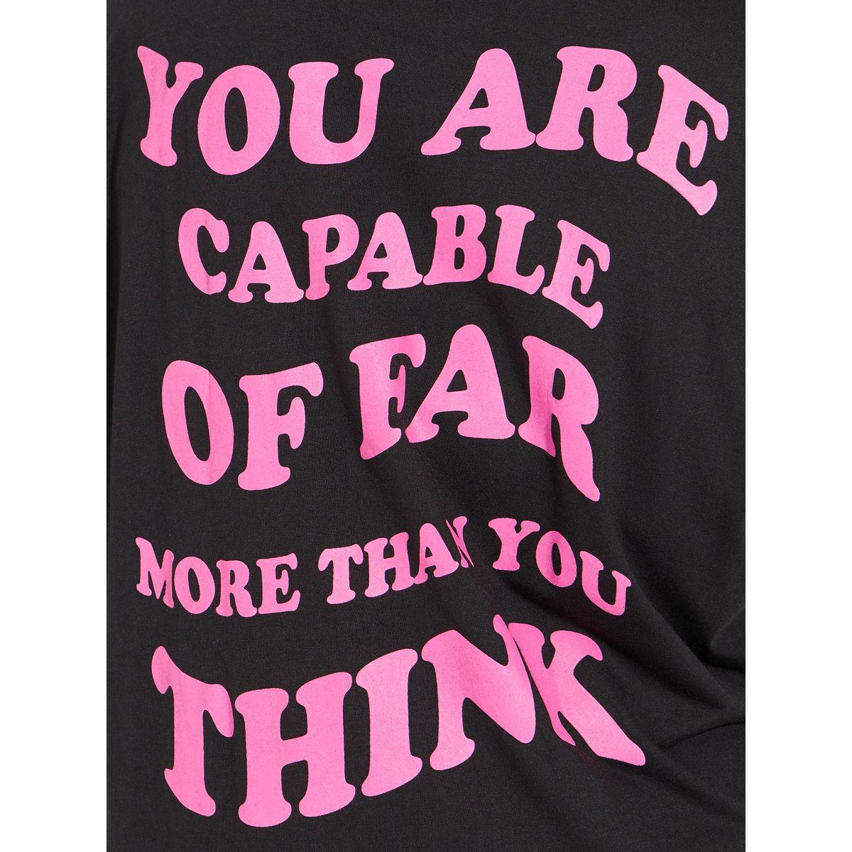 Styli Plus Size Crew Neck Exaggerated Sleeve Slogan Print Oversized T-shirt-women-clothing-tshirts-image-5