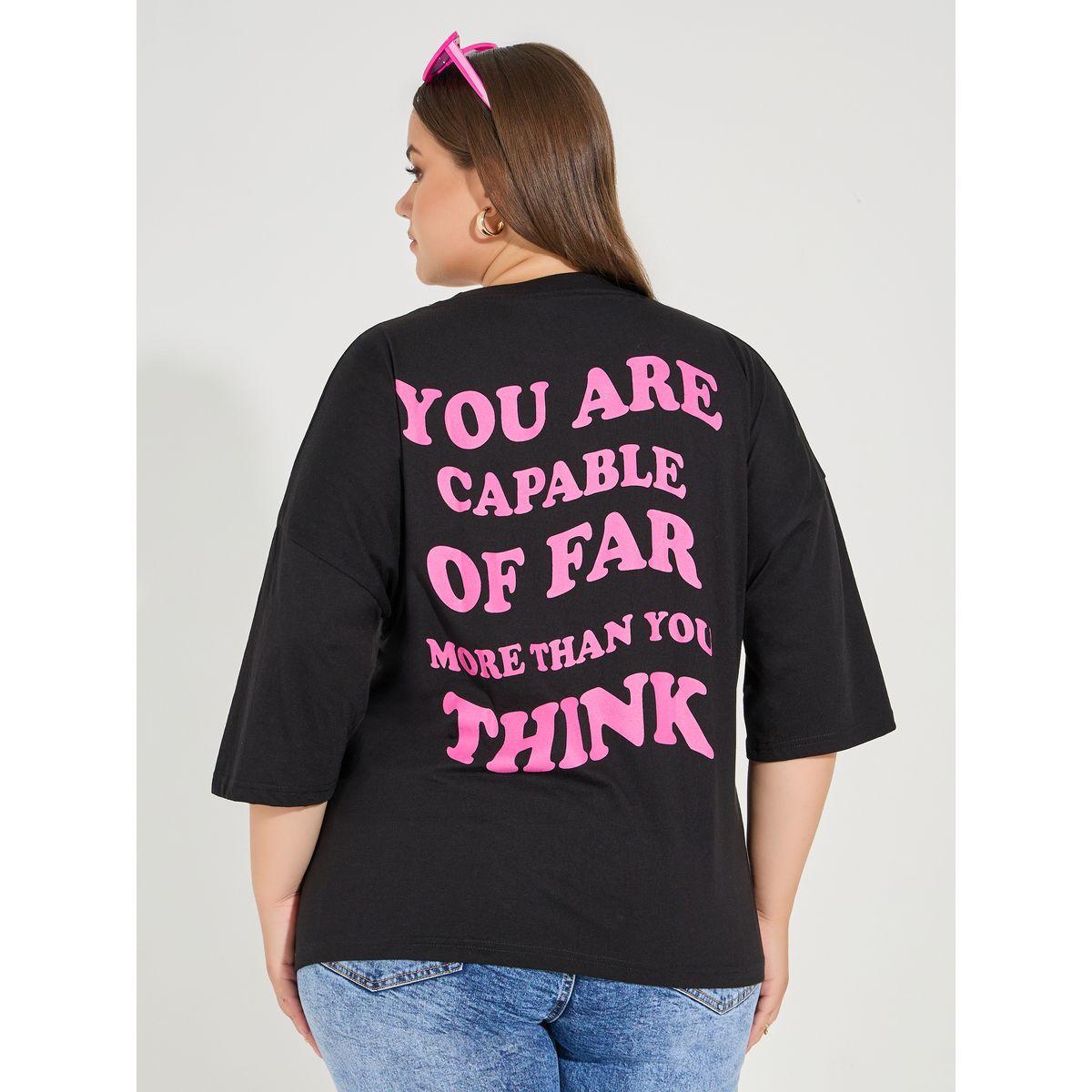 تيشيرت فضفاض بمقاس كبير واكمام ممتدة-women-clothing-tshirts-image-6