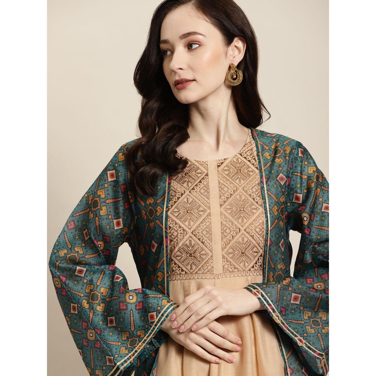 Sassafras X Styli   All Over Print Open Front Longline Shrug-women-clothing-shirtsandblouses-shirts-image-1