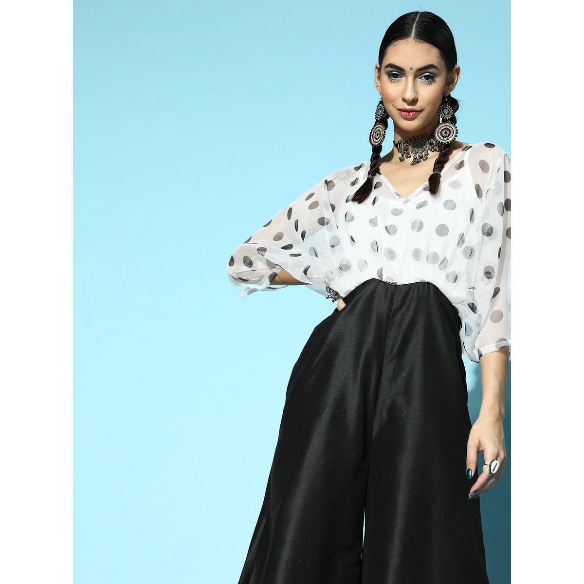 جمبسوت باكمام كيمونو ونقاط بولكا ساسافراس × ستايلي-women-clothing-jumpsuits-image-2