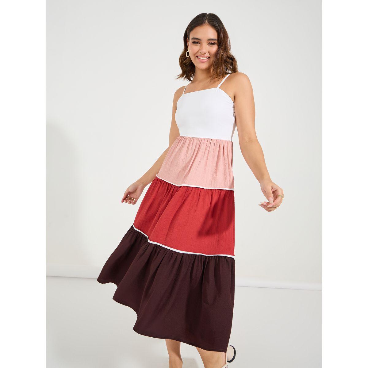 Styli Strappy Tiered A-Line Midi Dress-women-clothing-dresses-image-2