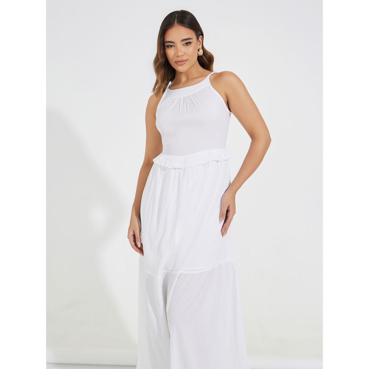 Styli Frill Detail Tiered Maxi Dress-women-clothing-dresses-image-2
