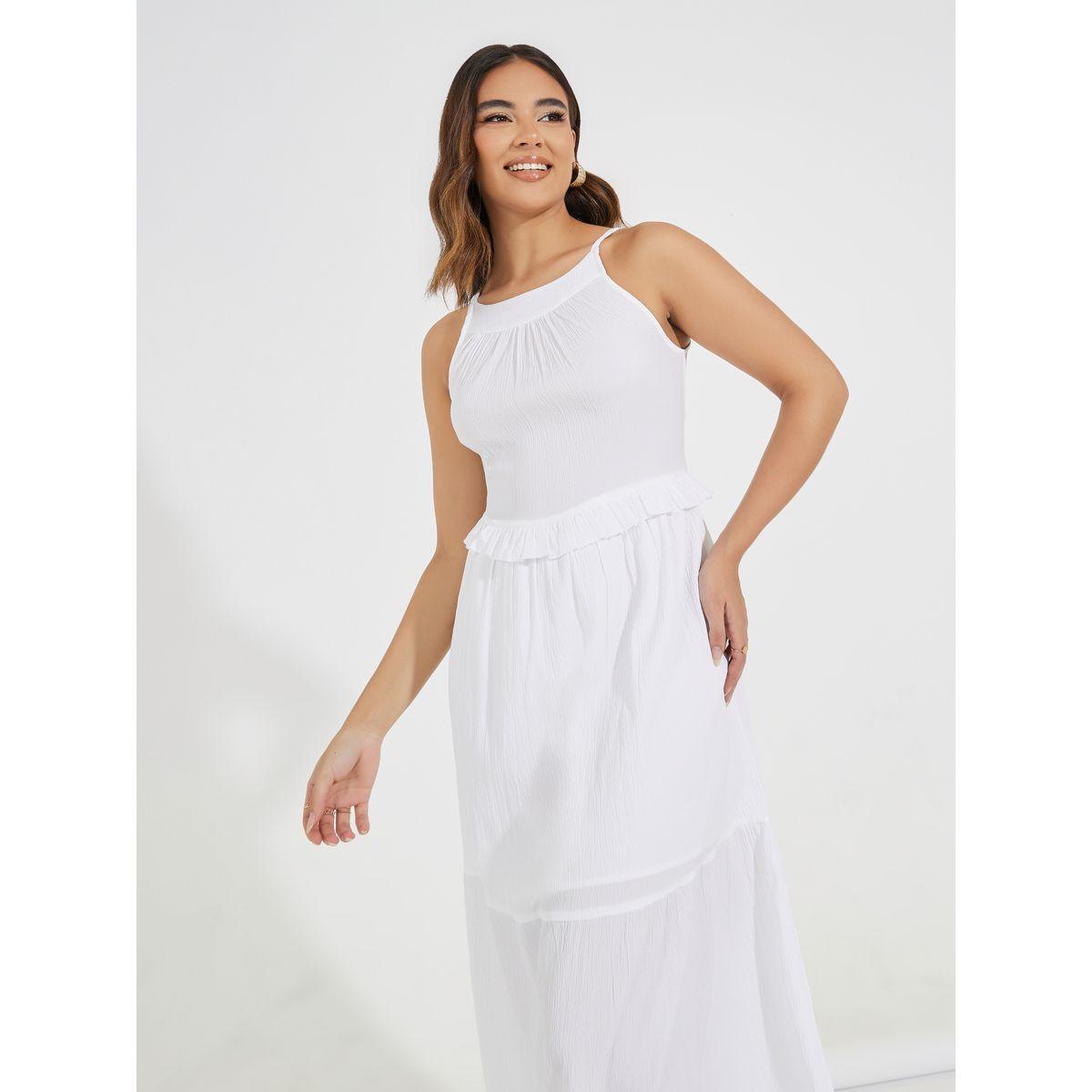 Styli Frill Detail Tiered Maxi Dress-women-clothing-dresses-image-5