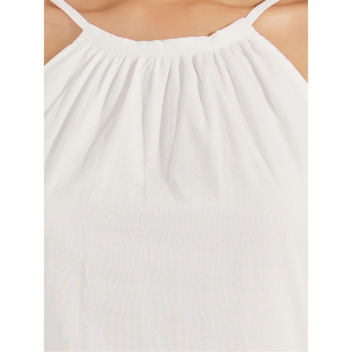 Styli Schiffli Hem Cotton A-Line Maxi Dress-women-clothing-dresses-image-3