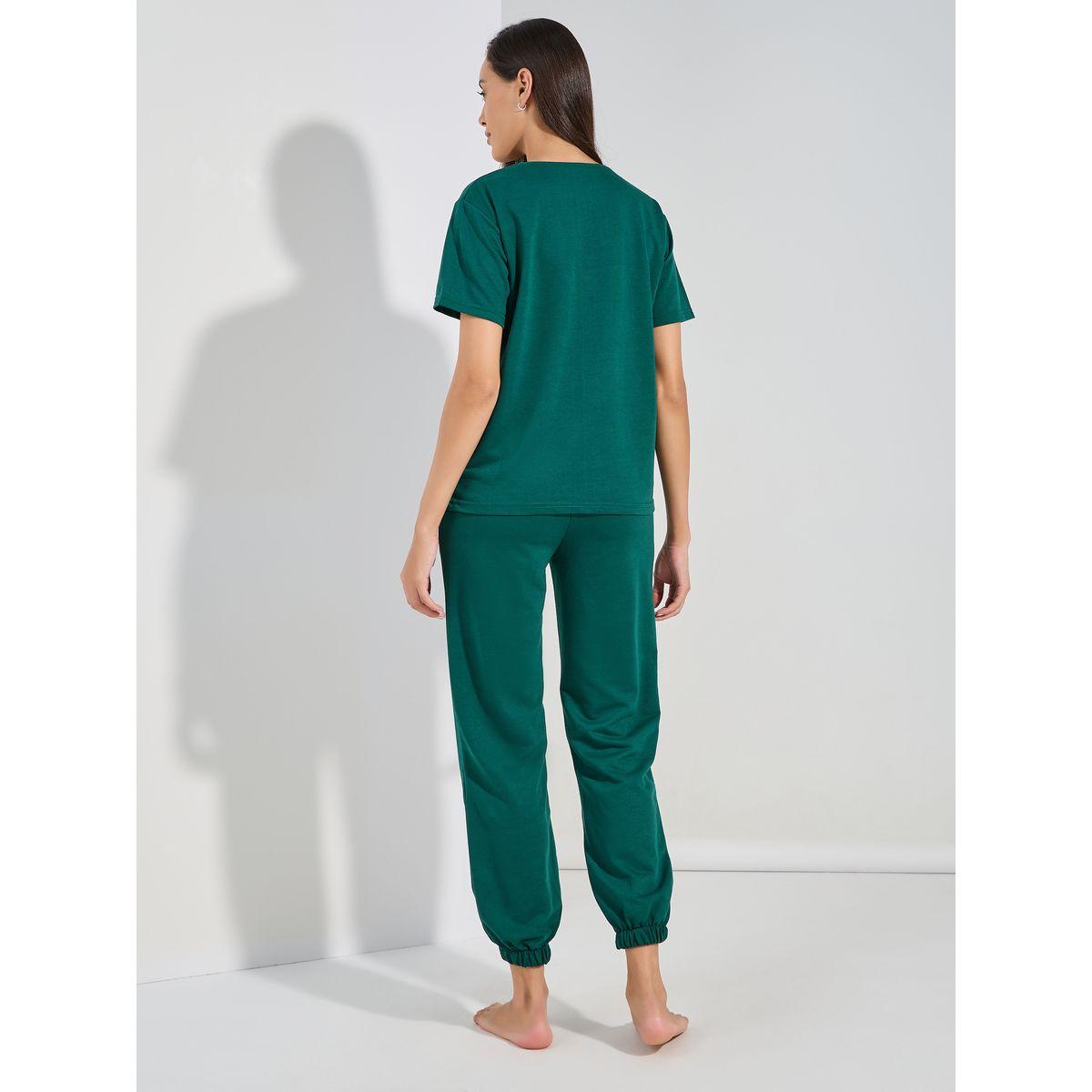 Styli Unwind USA Graphic Short Sleeves Top & Joggers Lounge Set-women-clothing-coordsets-image-5