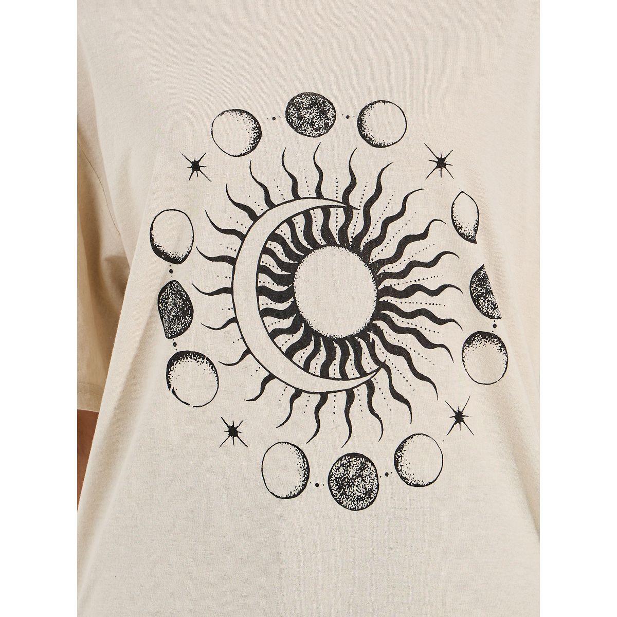 Styli Oversized Sun and Moon Graphic Print Drop Shoulder T-Shirt-women-clothing-tshirts-image-3