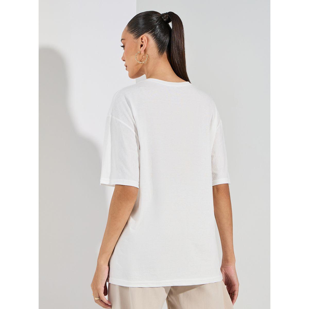 تيشيرت فضفاض مطبع بطبعة جرافيك-women-clothing-tshirts-image-4