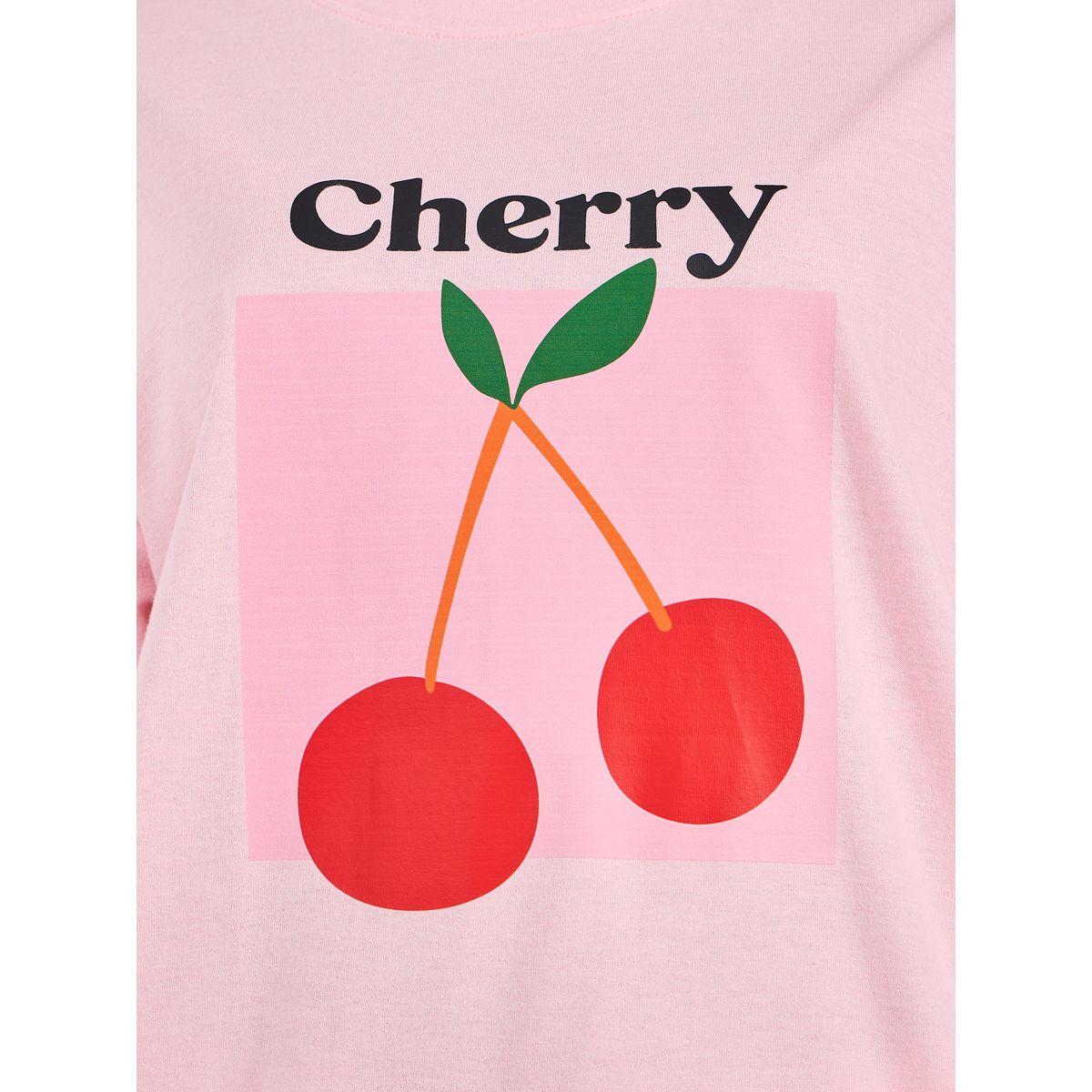 Styli Oversized Cherry Graphic Print Longline T-Shirt-women-clothing-tshirts-image-3