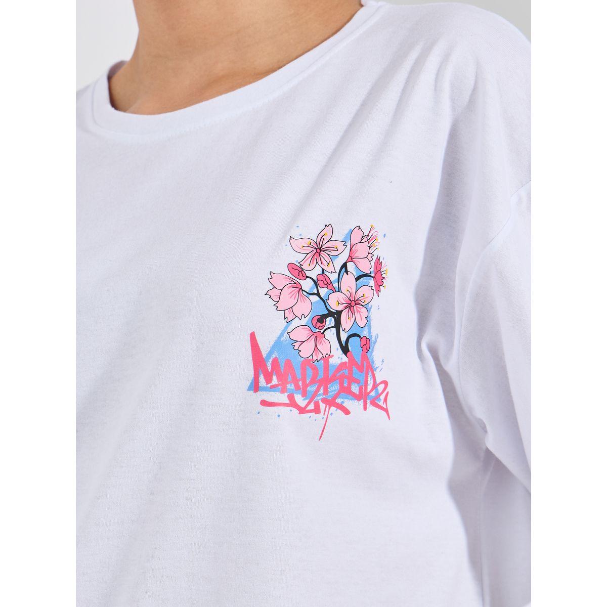 تيشيرت فضفاض مطبع بطبعة جرافيك-women-clothing-tshirts-image-5
