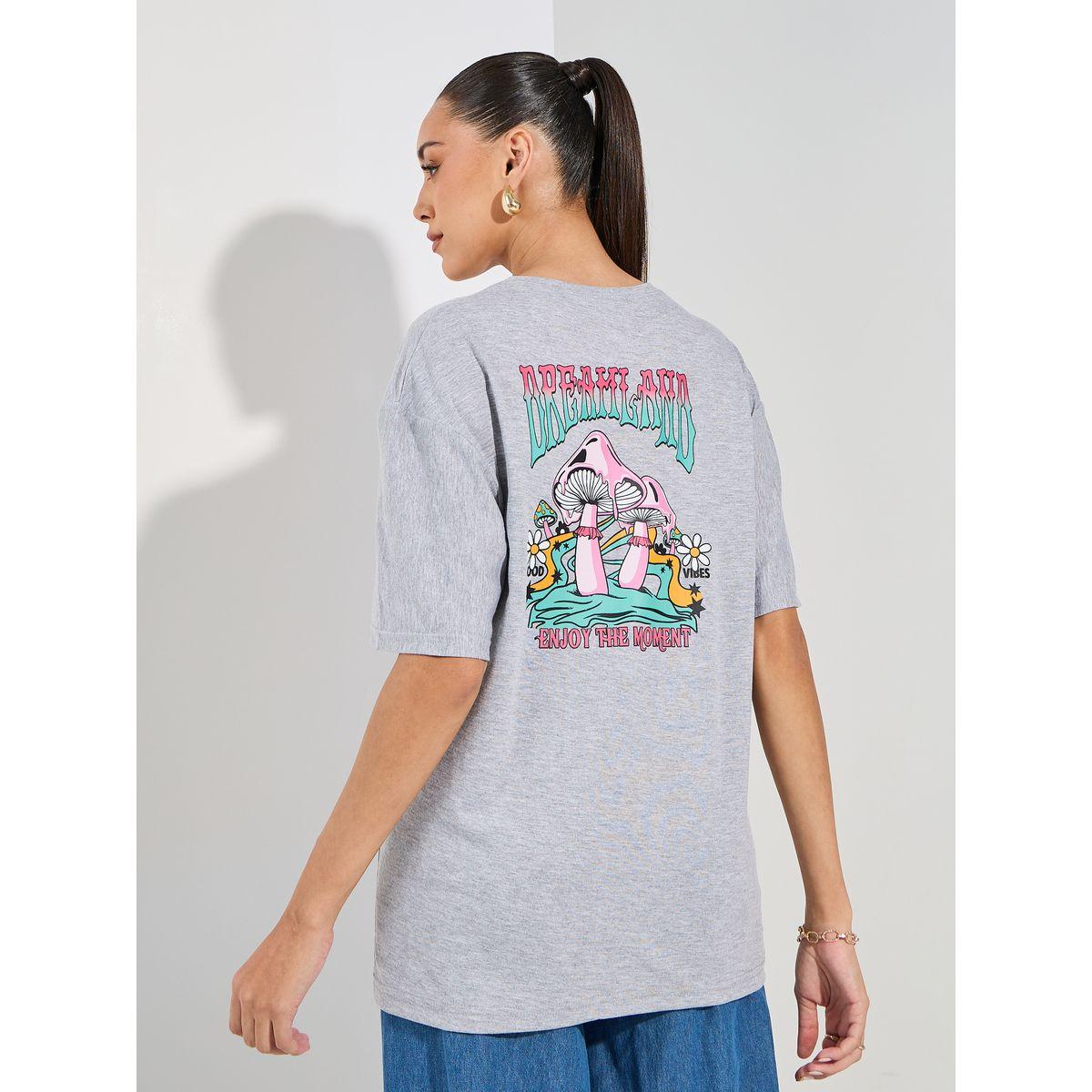 Styli Oversized Dreamland Graphic Print T-Shirt-women-clothing-tshirts-image-6