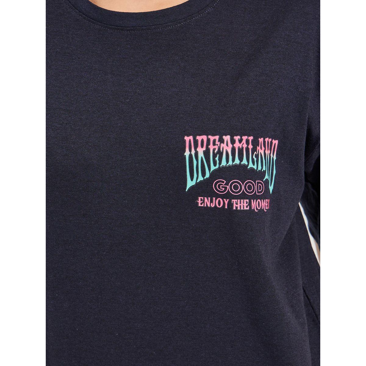 Styli Oversized Dreamland Graphic Print T-Shirt-women-clothing-tshirts-image-4