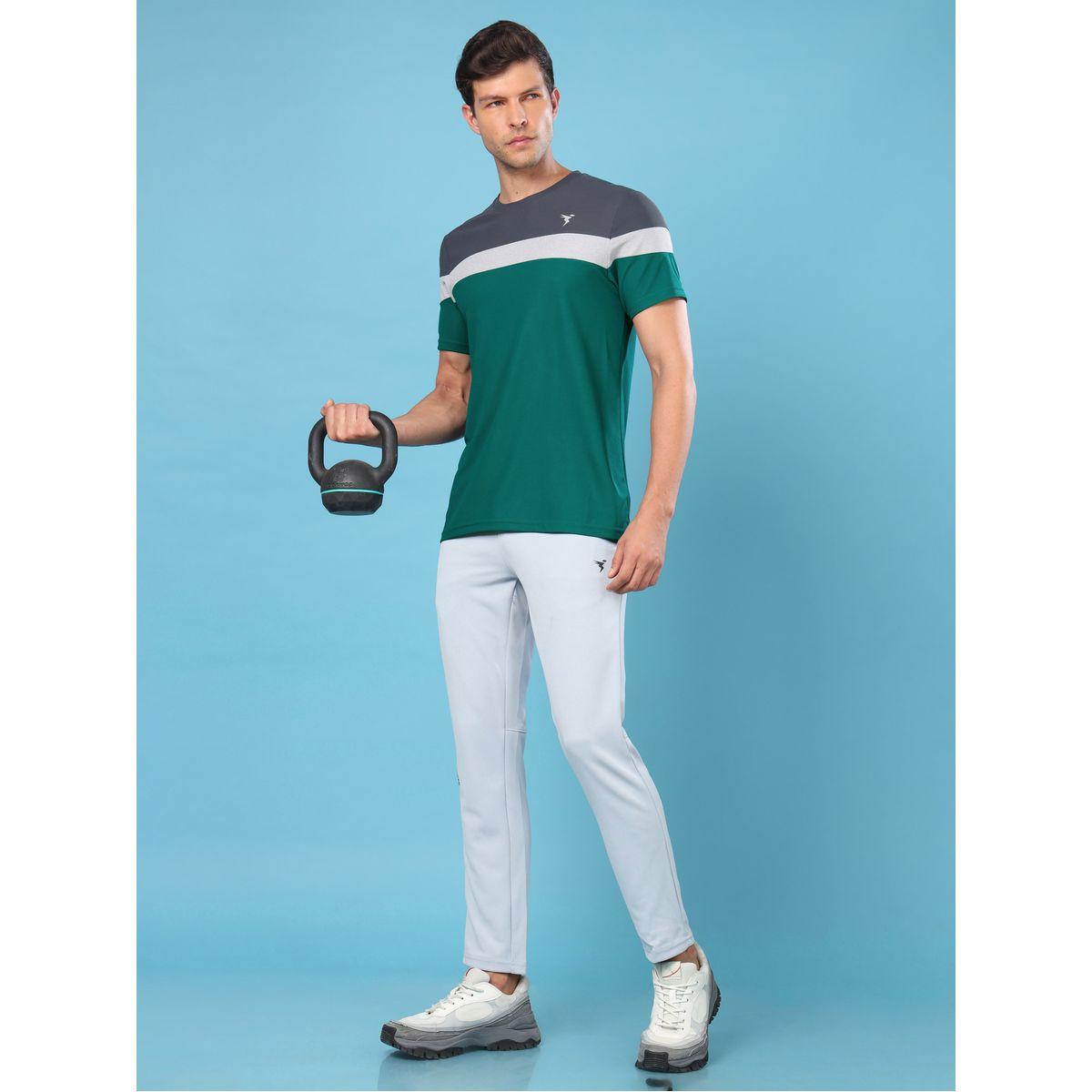 تيشيرت بنمط كتل الالوان وقصة سليم فت تكنوسبورت × ستايلي-men-clothing-sportswearandactivewear-tshirtsandpolos-image-4