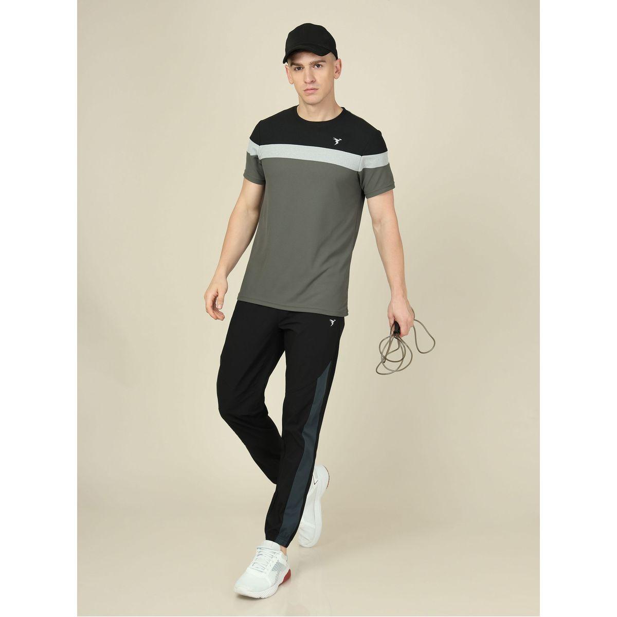 تيشيرت بنمط كتل الالوان مع ياقة دائرية تكنوسبورت × ستايلي-men-clothing-sportswearandactivewear-tshirtsandpolos-image-4