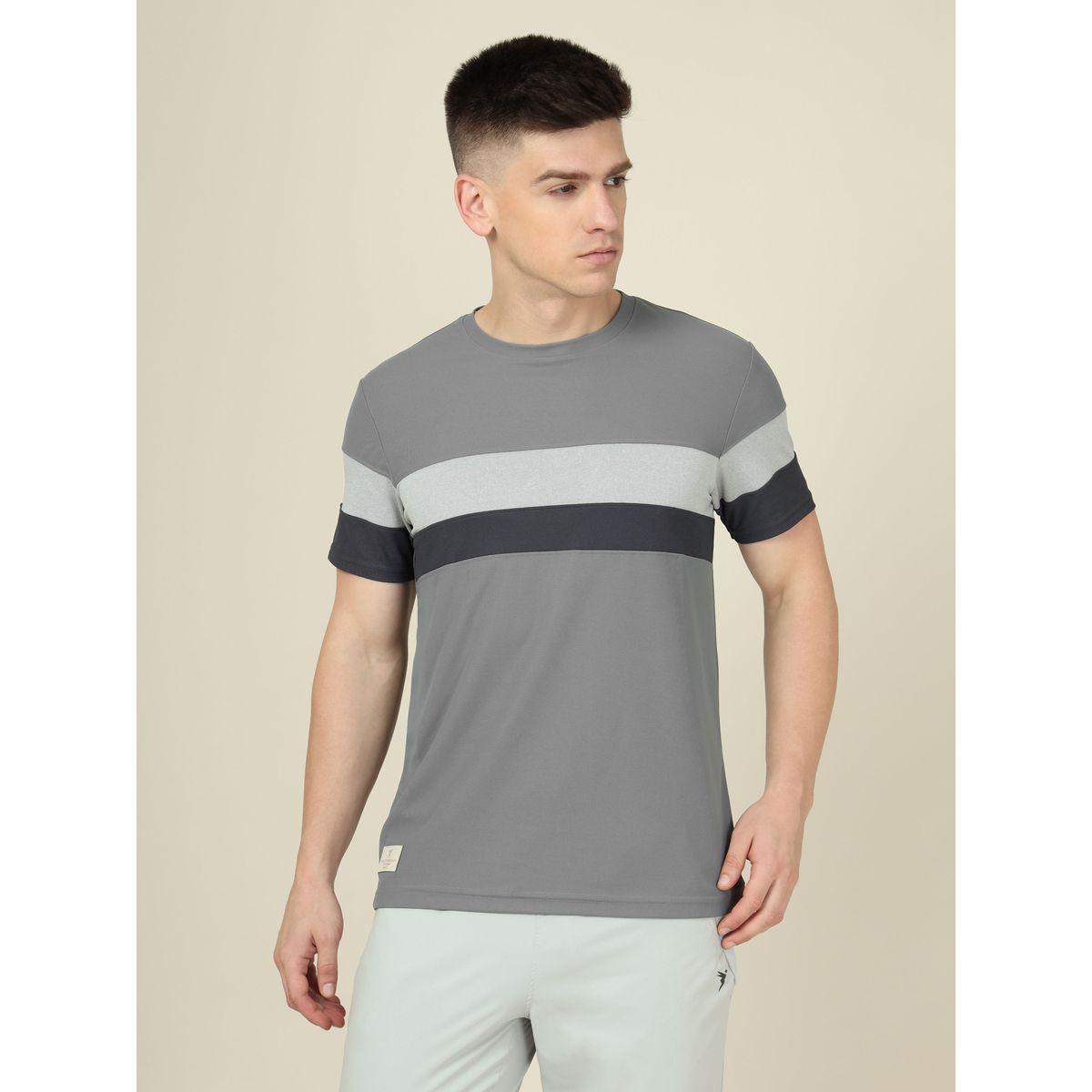 Technosport X Styli  Colorblock Crew Neck Slim Fit T-Shirt-men-clothing-sportswearandactivewear-tshirtsandpolos-image-1