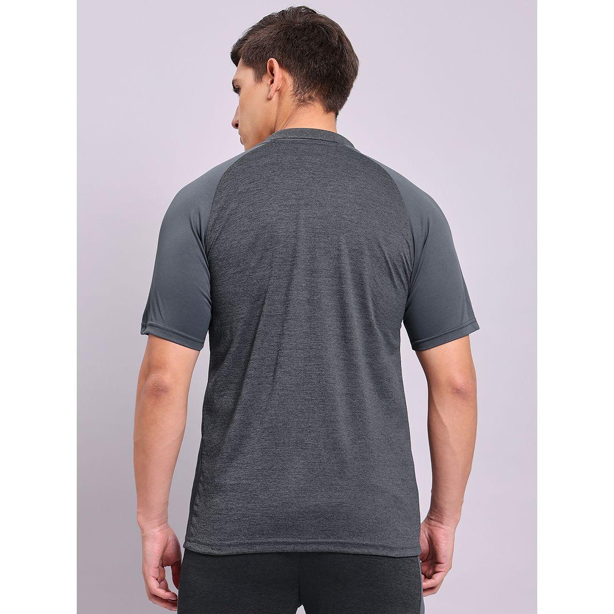 Technosport X Styli  Slim Fit Melange Polo with Logo Detail-men-clothing-sportswearandactivewear-tshirtsandpolos-image-3