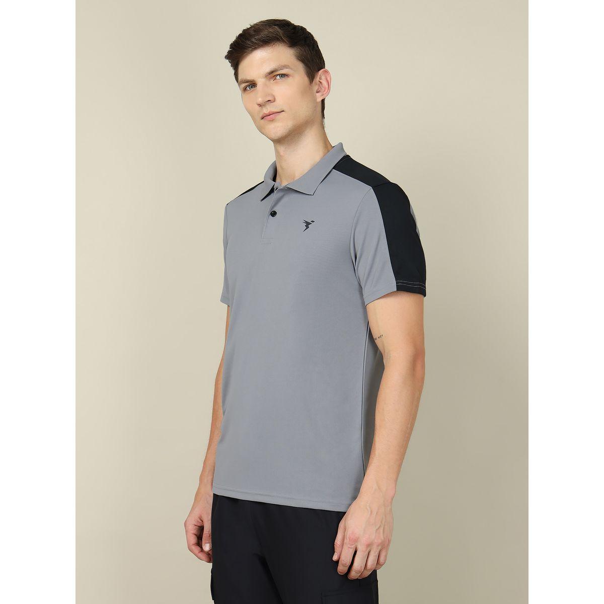 Technosport X Styli  Contrast Panel Detail Slim Fit Polo-men-clothing-sportswearandactivewear-tshirtsandpolos-image-1