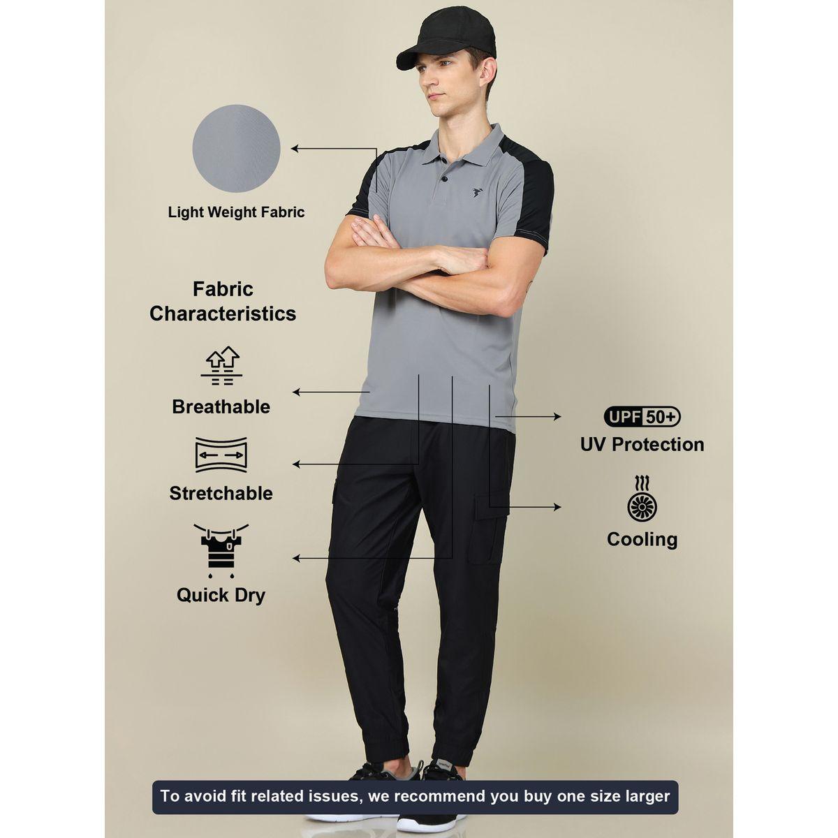 Technosport X Styli  Contrast Panel Detail Slim Fit Polo-men-clothing-sportswearandactivewear-tshirtsandpolos-image-5