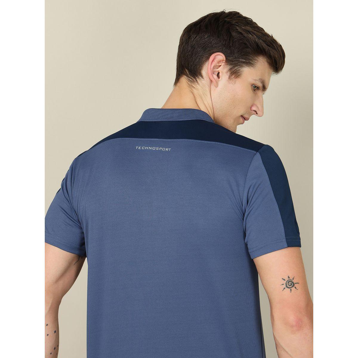 Technosport X Styli  Contrast Panel Detail Slim Fit Polo-men-clothing-sportswearandactivewear-tshirtsandpolos-image-3