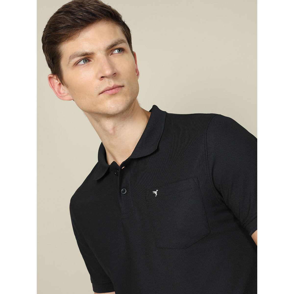 تيشيرت سادة بياقة بولو مع جيب مرقع تكنوسبورت × ستايلي-men-clothing-sportswearandactivewear-tshirtsandpolos-image-3