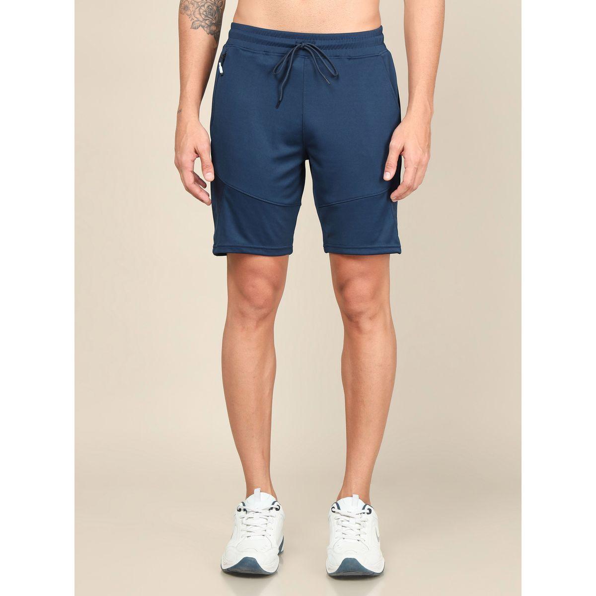 شورت سادة بقصة سليم فت تكنوسبورت × ستايلي-men-clothing-sportswearandactivewear-bottoms-image-1