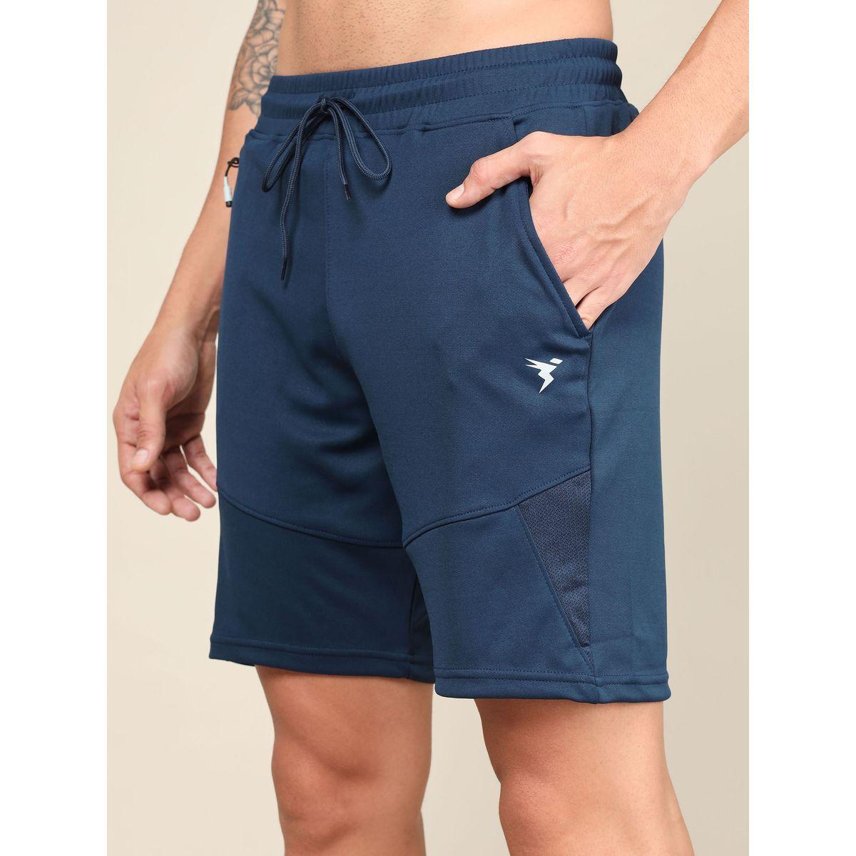 شورت سادة بقصة سليم فت تكنوسبورت × ستايلي-men-clothing-sportswearandactivewear-bottoms-image-3