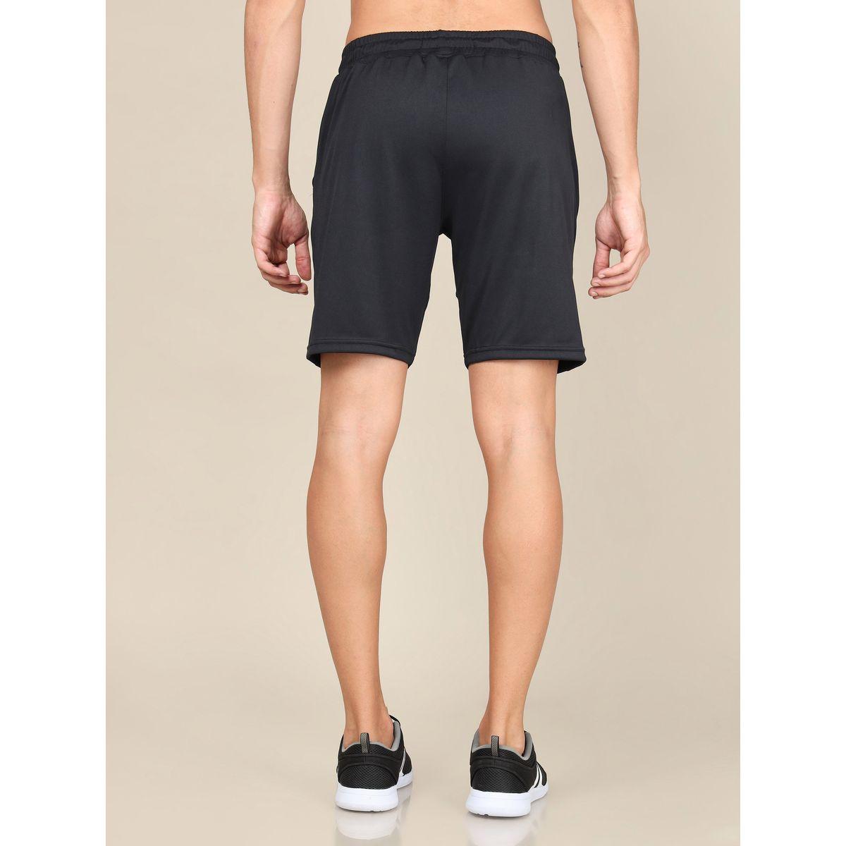 Technosport X Styli  Solid Slim Fit Shorts-men-clothing-sportswearandactivewear-bottoms-image-2