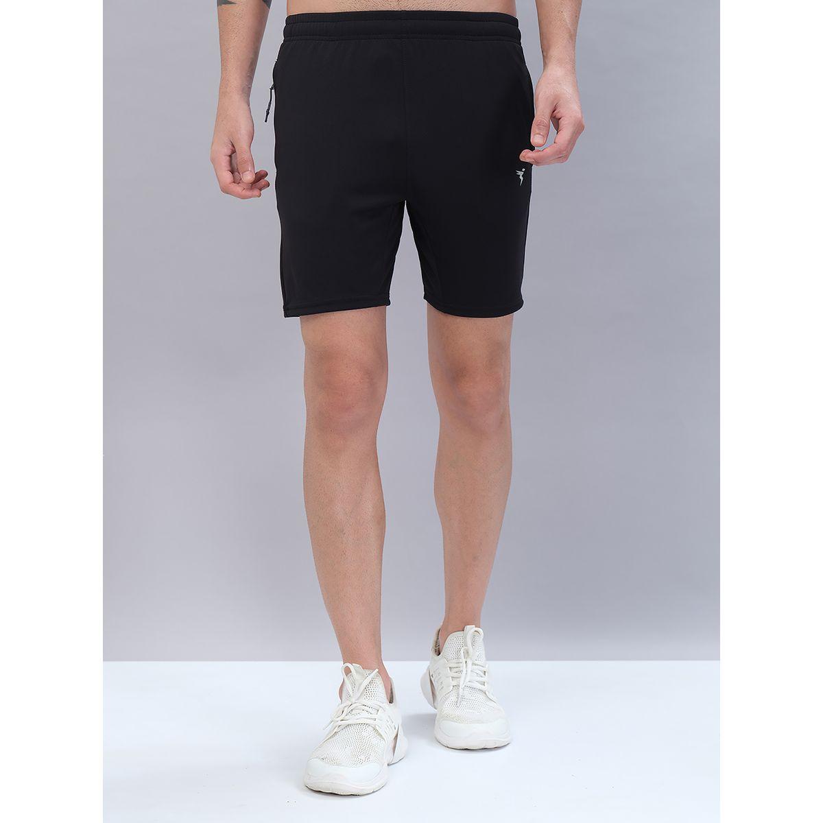 Technosport X Styli  Solid Slim Fit Shorts-men-clothing-sportswearandactivewear-bottoms-image-1