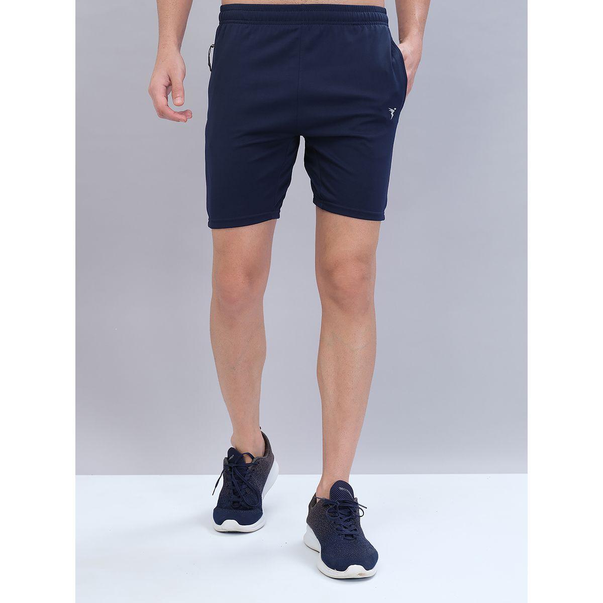 شورت سادة بقصة سليم فت تكنوسبورت × ستايلي-men-clothing-sportswearandactivewear-bottoms-image-4