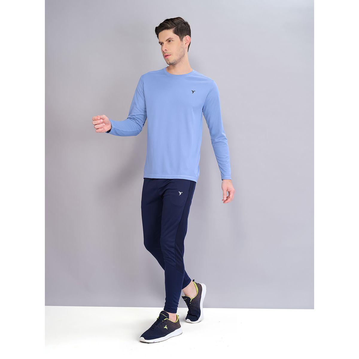 Technosport X Styli  Solid Slim Fit Track Pant with Logo Detail-men-clothing-sportswearandactivewear-bottoms-image-3