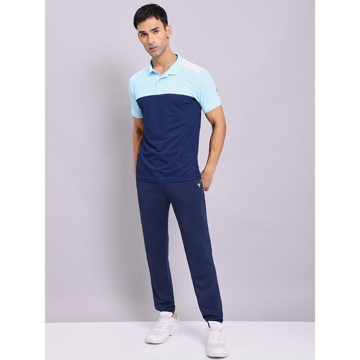 Technosport X Styli  Solid Slim Fit Track Pant with Logo Detail-men-clothing-sportswearandactivewear-bottoms-joggers-image-4