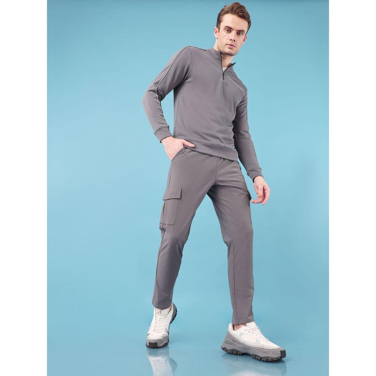Technosport X Styli  Solid Relaxed Fit Cargo Trackpants with Duracool+-men-clothing-sportswearandactivewear-bottoms-image-4