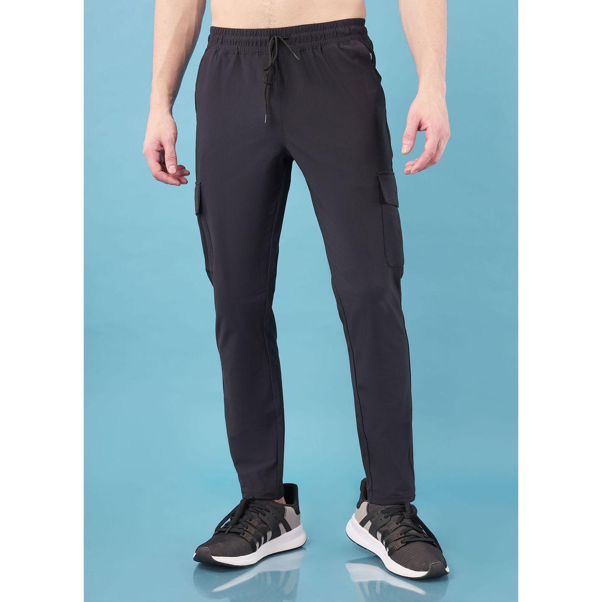 Technosport X Styli  Solid 4-Way Stretch Joggers with Side Pocket-men-clothing-sportswearandactivewear-bottoms-image-1