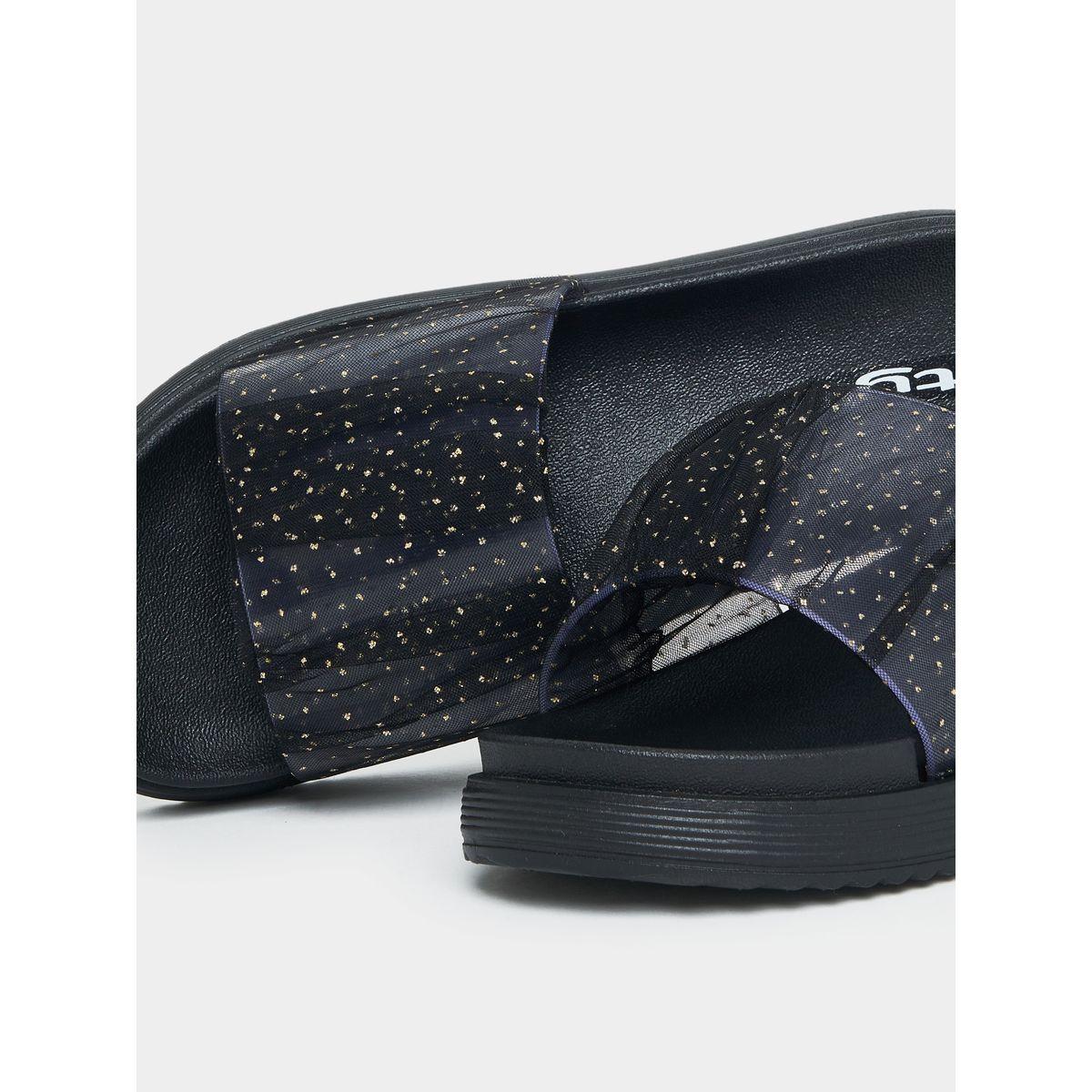 Styli Textured Strap Platform Slides-women-shoes-flipflopsandslides-image-4