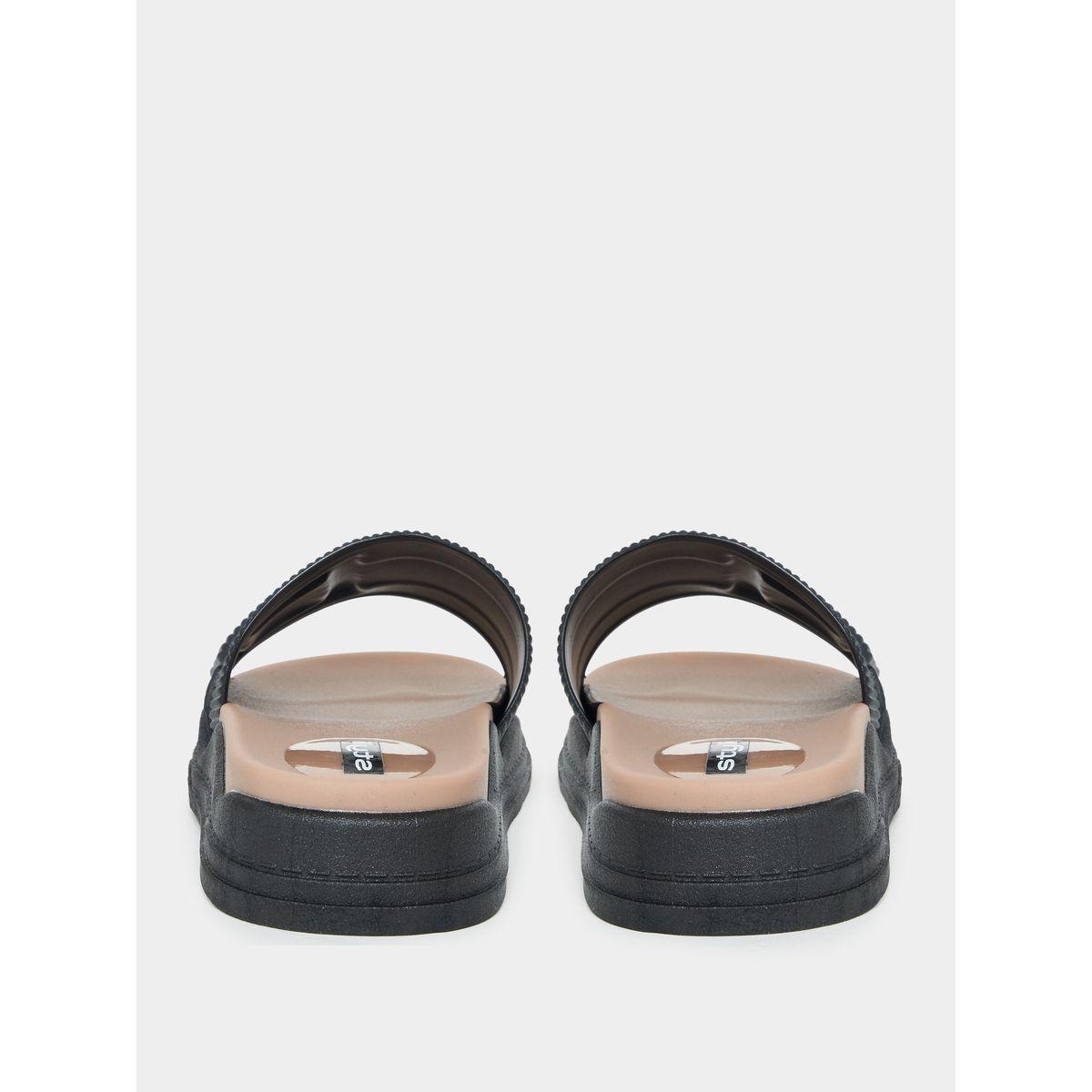 Styli Textured Strap Comfortable Slides-women-shoes-flipflopsandslides-image-6
