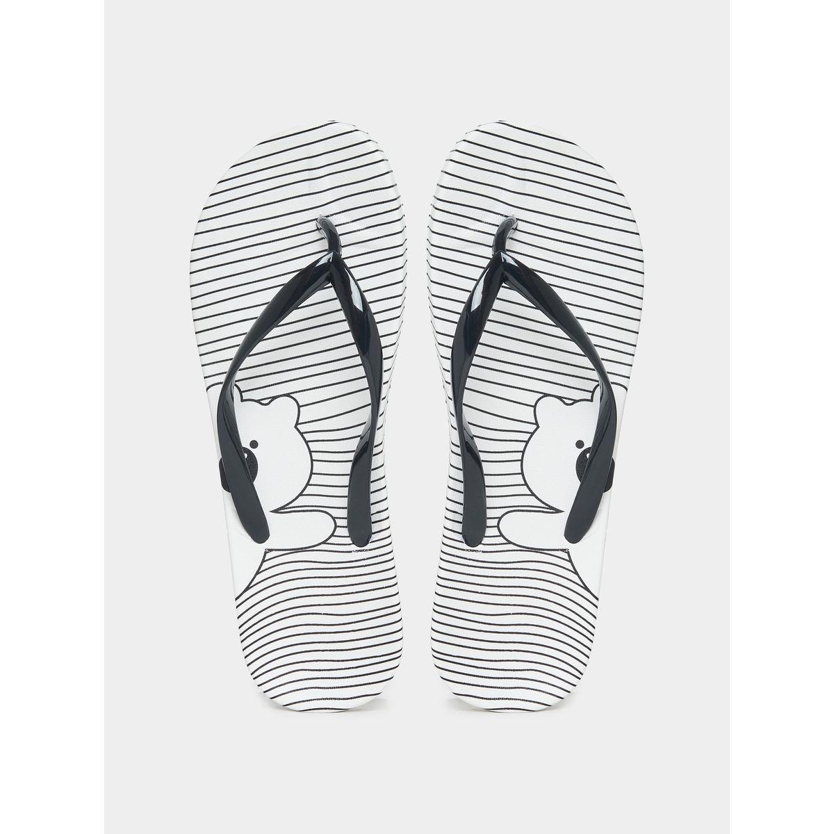 فليب فلوب مطبع بطبعة دب-women-shoes-flipflopsandslides-image-2